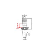 CAT-GTP High Precise Torsion Tension and Compression Tapping Holder - Big-tools Industrial Supply Tools for Metal Cutting